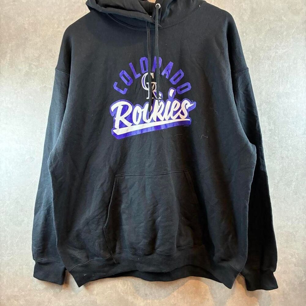 Mlb Men's Black Hoodie